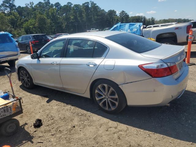 1HGCR2F50DA011244 - 2013 HONDA ACCORD SPORT Srebrny zdjęcie 2
