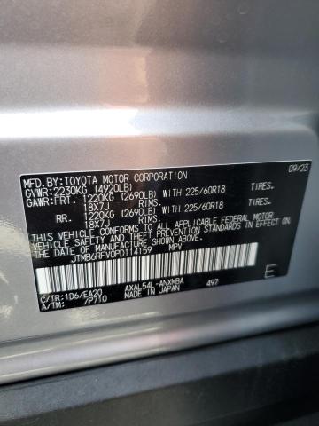 JTMB6RFV0PD114159 - 2023 TOYOTA RAV4 XLE PREMIUM GRAY photo 12