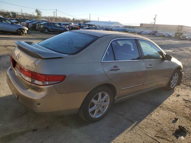 1HGCM665X3A020442 - 2003 HONDA ACCORD EX BEIGE photo 3