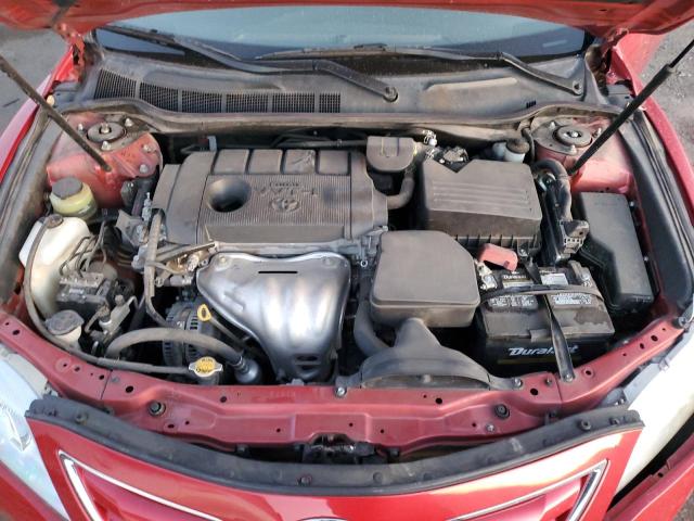 4T1BF3EK8BU680112 - 2011 TOYOTA CAMRY BASE RED photo 11