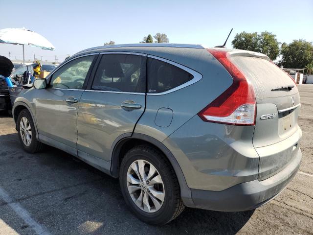 JHLRM4H71CC010868 - 2012 HONDA CR-V EXL Մոխրագույն լուսանկար 2