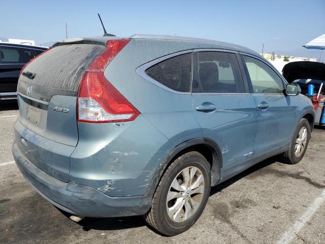 JHLRM4H71CC010868 - 2012 HONDA CR-V EXL Մոխրագույն լուսանկար 3
