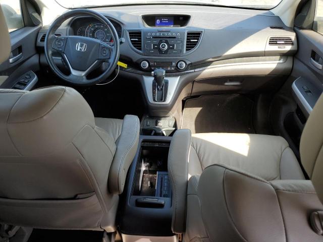 JHLRM4H71CC010868 - 2012 HONDA CR-V EXL Մոխրագույն լուսանկար 8