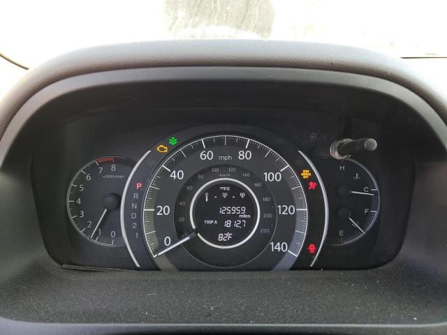 JHLRM4H71CC010868 - 2012 HONDA CR-V EXL Մոխրագույն լուսանկար 9