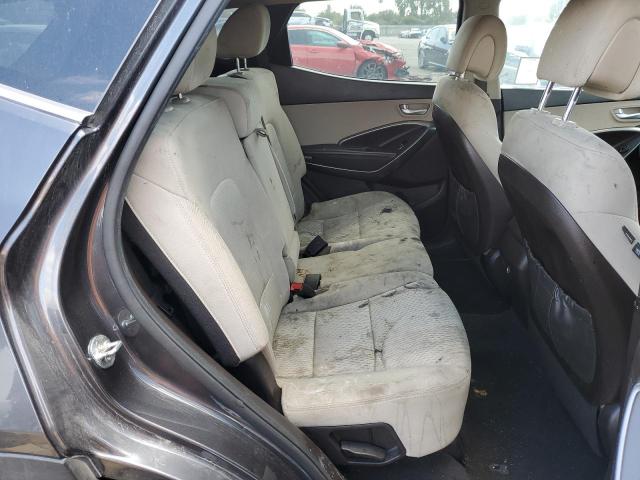 5XYZTDLB0HG497527 - 2017 HYUNDAI SANTA FE S GRAY photo 11