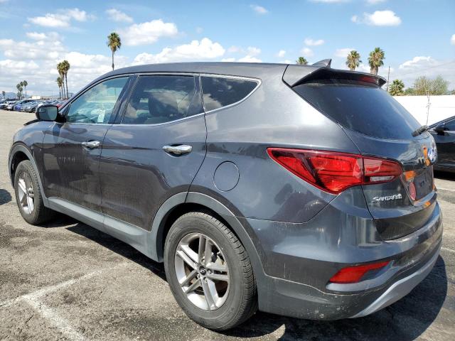 5XYZTDLB0HG497527 - 2017 HYUNDAI SANTA FE S GRAY photo 2