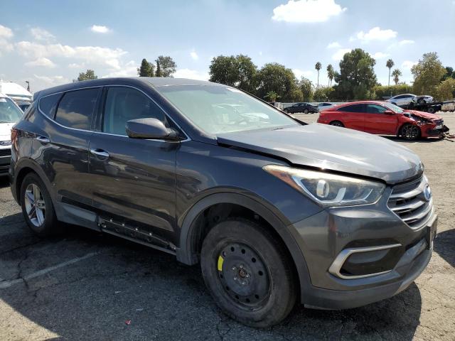 5XYZTDLB0HG497527 - 2017 HYUNDAI SANTA FE S GRAY photo 4