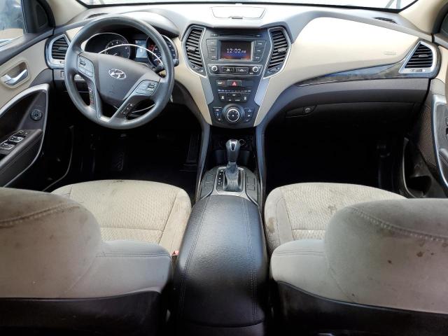 5XYZTDLB0HG497527 - 2017 HYUNDAI SANTA FE S GRAY photo 8