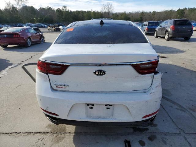 KNALC4J12H5068198 - 2017 KIA CADENZA PREMIUM WHITE photo 6