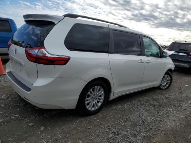 5TDYK3DC7FS591629 - 2015 TOYOTA SIENNA XLE WHITE photo 3