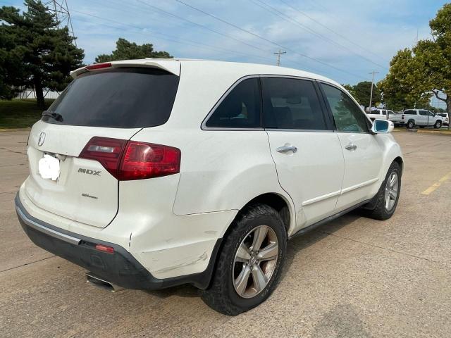 2HNYD2H48BH500202 - 2011 ACURA MDX TECHNOLOGY Білий фото 4