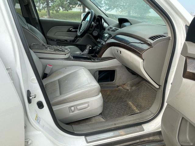 2HNYD2H48BH500202 - 2011 ACURA MDX TECHNOLOGY Білий фото 5