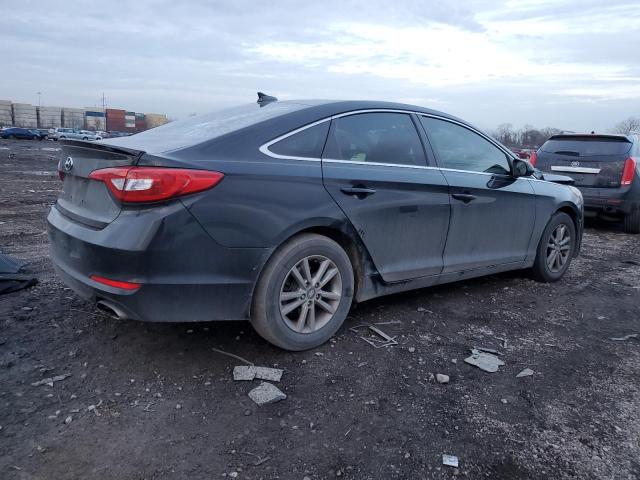 5NPE24AF1FH142332 - 2015 HYUNDAI SONATA SE BLACK photo 3