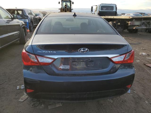 5NPEB4AC7EH854798 - 2014 HYUNDAI SONATA GLS CHARCOAL photo 6