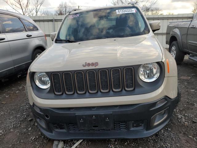 ZACCJBBT1GPC88452 - 2016 JEEP RENEGADE LATITUDE TAN photo 5