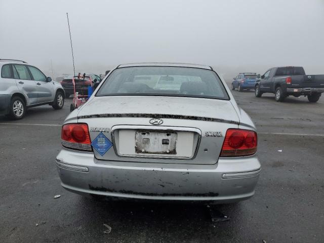 KMHWF25S92A639369 - 2002 HYUNDAI SONATA GL SILVER photo 6