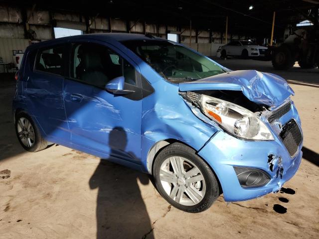 KL8CD6S96EC506852 - 2014 CHEVROLET SPARK 1LT BLUE photo 4