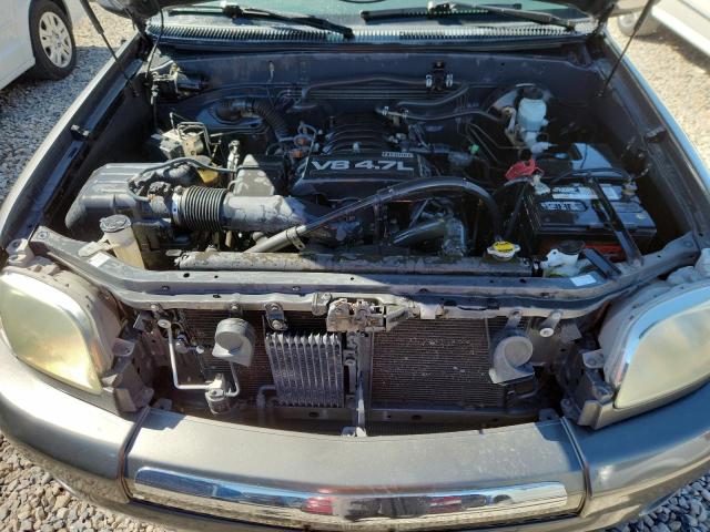 5TBBT44115S461182 - 2005 TOYOTA TUNDRA ACCESS CAB SR5 GRAY photo 11