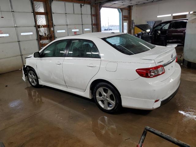 2T1BU4EE3BC554747 - 2011 TOYOTA COROLLA BASE WHITE photo 2