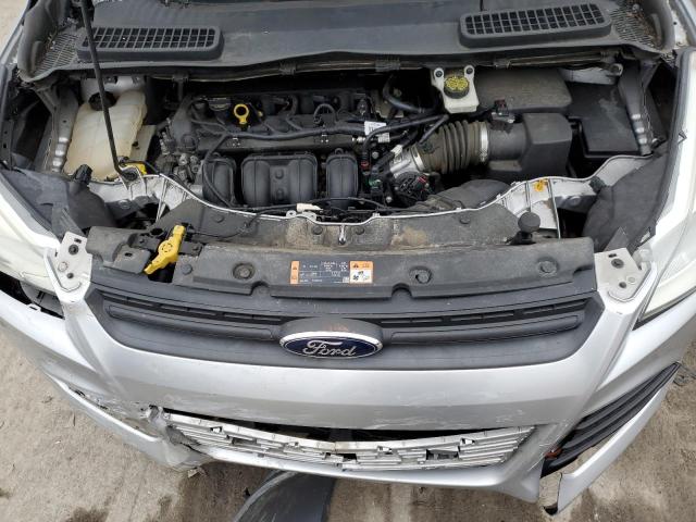 1FMCU0F77FUB27069 - 2015 FORD ESCAPE S SILVER photo 12