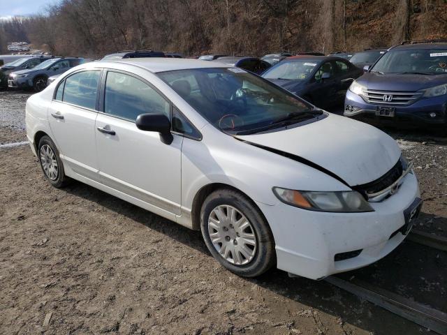 2HGFA1F30AH529820 - 2010 HONDA CIVIC VP WHITE photo 4