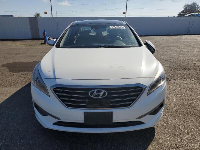 5NPE34AF4FH021288 - 2015 HYUNDAI SONATA SPORT WHITE photo 5
