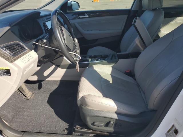 5NPE34AF4FH021288 - 2015 HYUNDAI SONATA SPORT WHITE photo 7