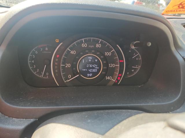 2HKRM3H7XGH562449 - 2016 HONDA CR-V EXL BURGUNDY photo 9