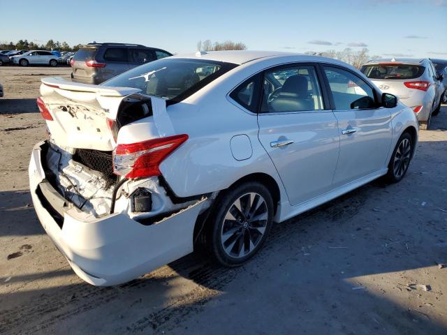 3N1AB7AP4KY334871 - 2019 NISSAN SENTRA S WHITE photo 3