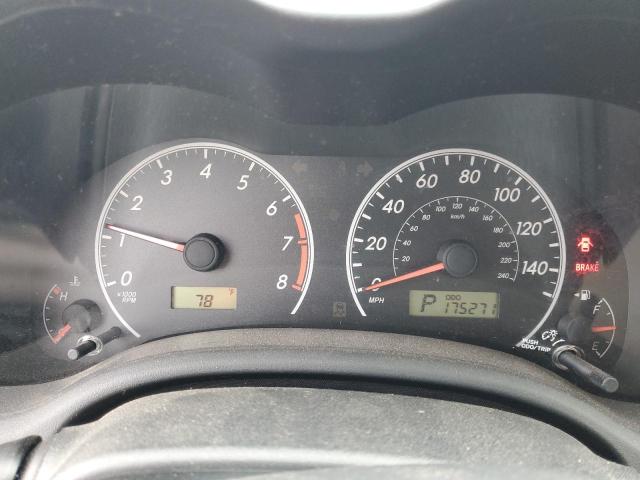 5YFBU4EE5CP039475 - 2012 TOYOTA COROLLA BASE ნაცრისფერი ფოტო 9