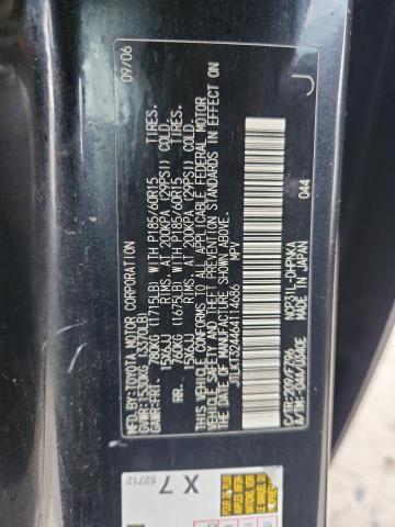 JTLKT324464114686 - 2006 SCION XB XB 黑色 照片 12