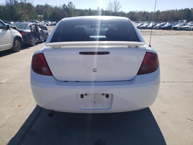 1G1AK52F957545621 - 2005 CHEVROLET COBALT WHITE photo 6