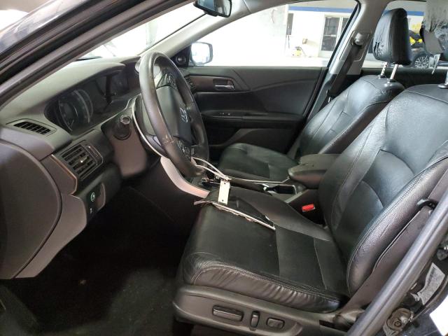 1HGCR2F81FA037610 - 2015 HONDA ACCORD EXL 黑色 照片 7