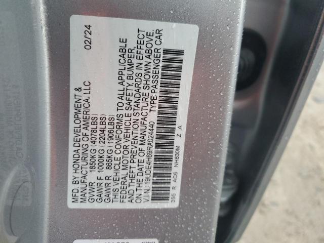 19UDE4H69RA024440 - 2024 ACURA INTEGRA A-SPEC TECH GRAY photo 12