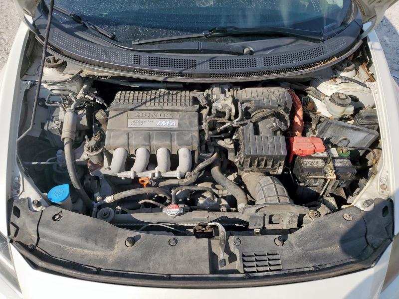 JHMZF1D66BS009057 - 2011 HONDA CR-Z EX 白色 照片 11