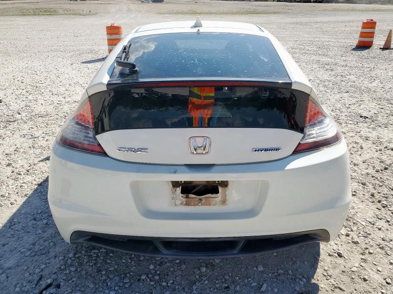 JHMZF1D66BS009057 - 2011 HONDA CR-Z EX 白色 照片 6