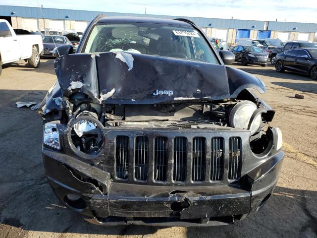 1J8FF47W28D706121 - 2008 JEEP COMPASS SPORT BLACK photo 5