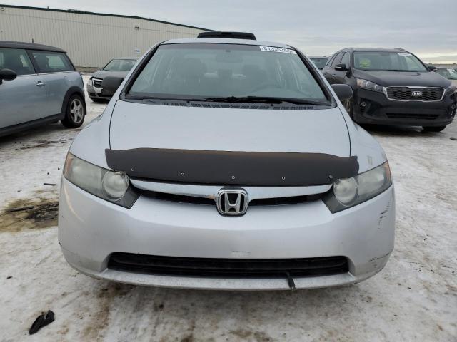 2HGFA16247H031796 - 2007 HONDA CIVIC DX SILVER photo 5