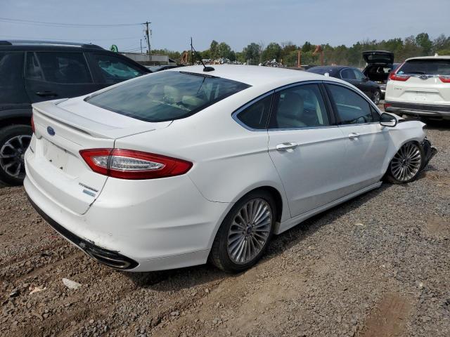 3FA6P0K9XGR151574 - 2016 FORD FUSION TITANIUM Weiß Foto 3
