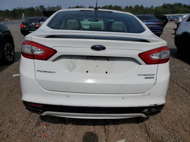 3FA6P0K9XGR151574 - 2016 FORD FUSION TITANIUM Weiß Foto 6