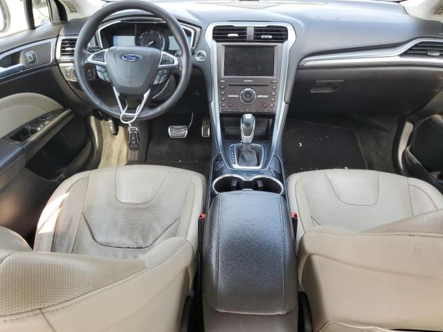 3FA6P0K9XGR151574 - 2016 FORD FUSION TITANIUM Weiß Foto 8