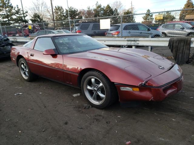 1G1YY2183H5115663 - 1987 CHEVROLET CORVETTE BURGUNDY photo 4