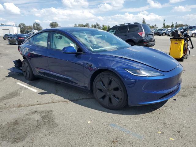5YJ3E1EAXSF969847 - 2025 TESLA MODEL 3 Көк фото 4