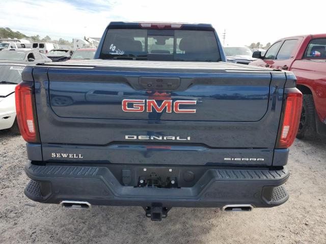 3GTUUGETXNG516886 - 2022 GMC SIERRA K1500 DENALI BLUE photo 6