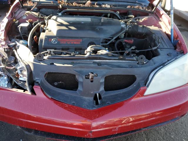 19UYA42691A028174 - 2001 ACURA 3.2CL TYPE-S RED photo 11