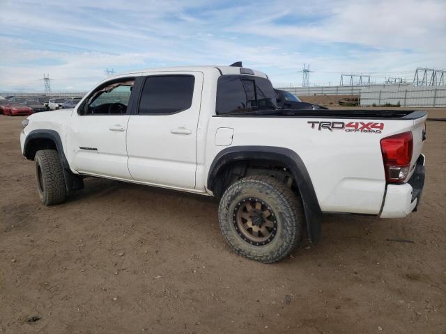 5TFCZ5AN4HX121725 - 2017 TOYOTA TACOMA DOUBLE CAB WHITE photo 2