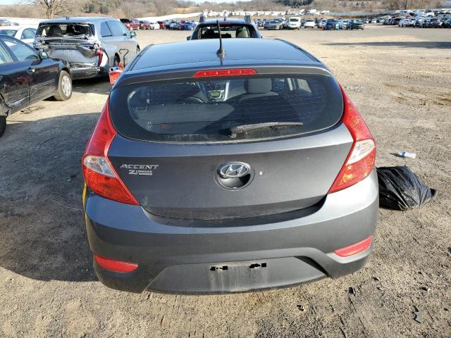 KMHCT5AE3CU016150 - 2012 HYUNDAI ACCENT GLS GRAY photo 6