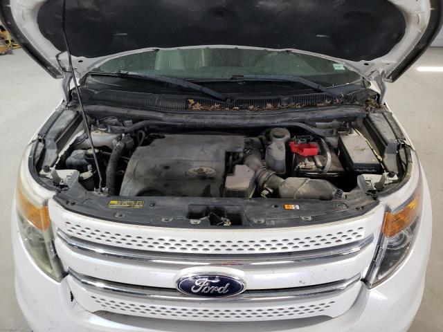 1FMHK7F87BGA50998 - 2011 FORD EXPLORER LIMITED WHITE photo 12