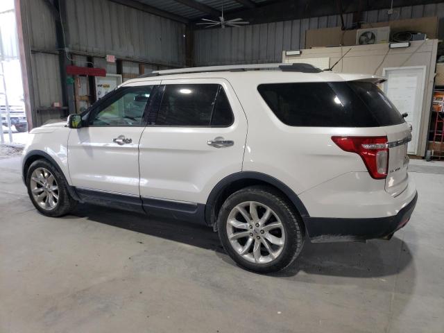 1FMHK7F87BGA50998 - 2011 FORD EXPLORER LIMITED WHITE photo 2