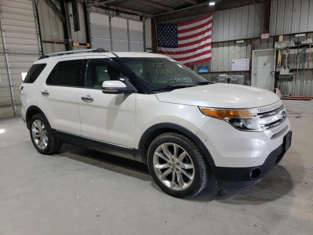 1FMHK7F87BGA50998 - 2011 FORD EXPLORER LIMITED WHITE photo 4